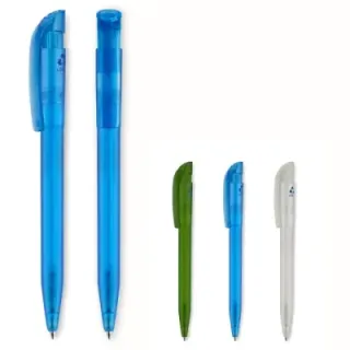 Ball pen S45 R-PET transparent - LT87561 (gadzety reklamowe)